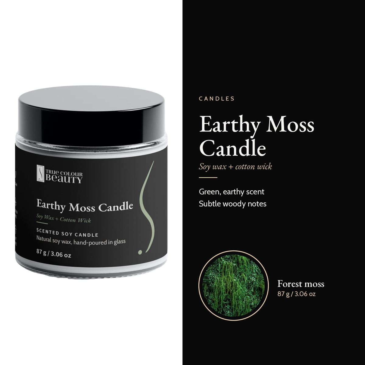 Earthy Moss Candle