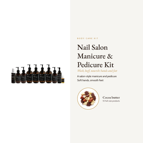 Nail Salon Manicure & Pedicure Kit, hero image