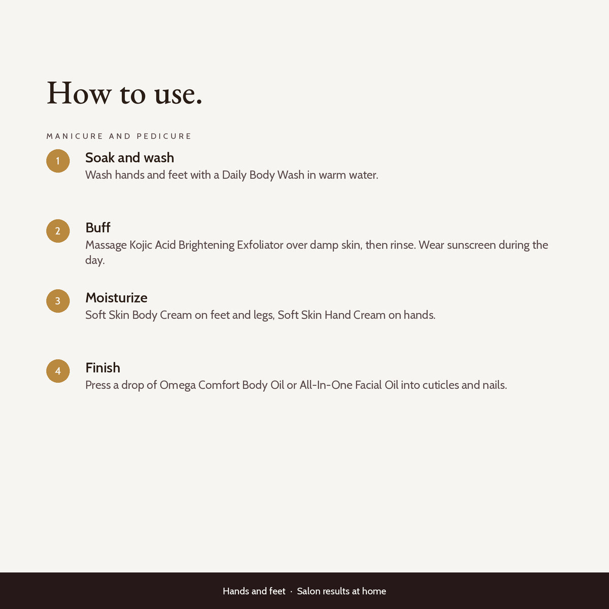 How to use the Nail Salon Manicure & Pedicure Kit