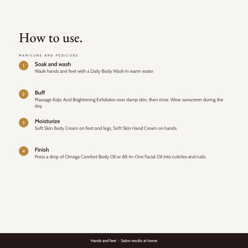 How to use the Nail Salon Manicure & Pedicure Kit