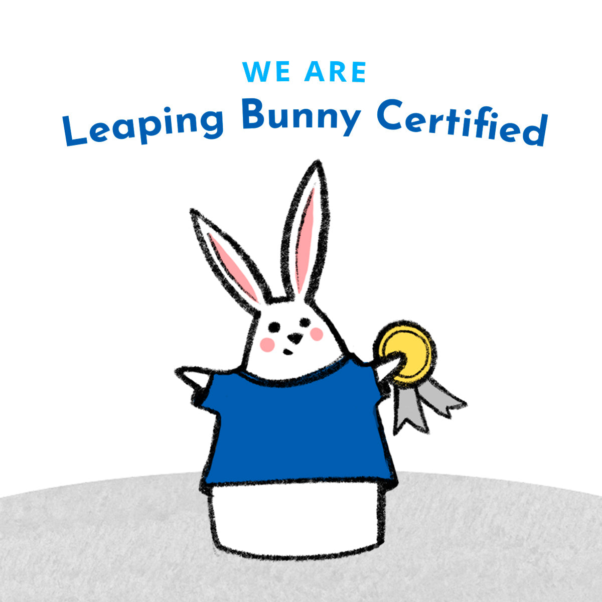 Small leaping bunny certified 
