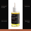 Natural Retinol Alternative Oil Serum with four benefits: fine lines look less visible, smoother look, more even look, bakuchiol oil serum