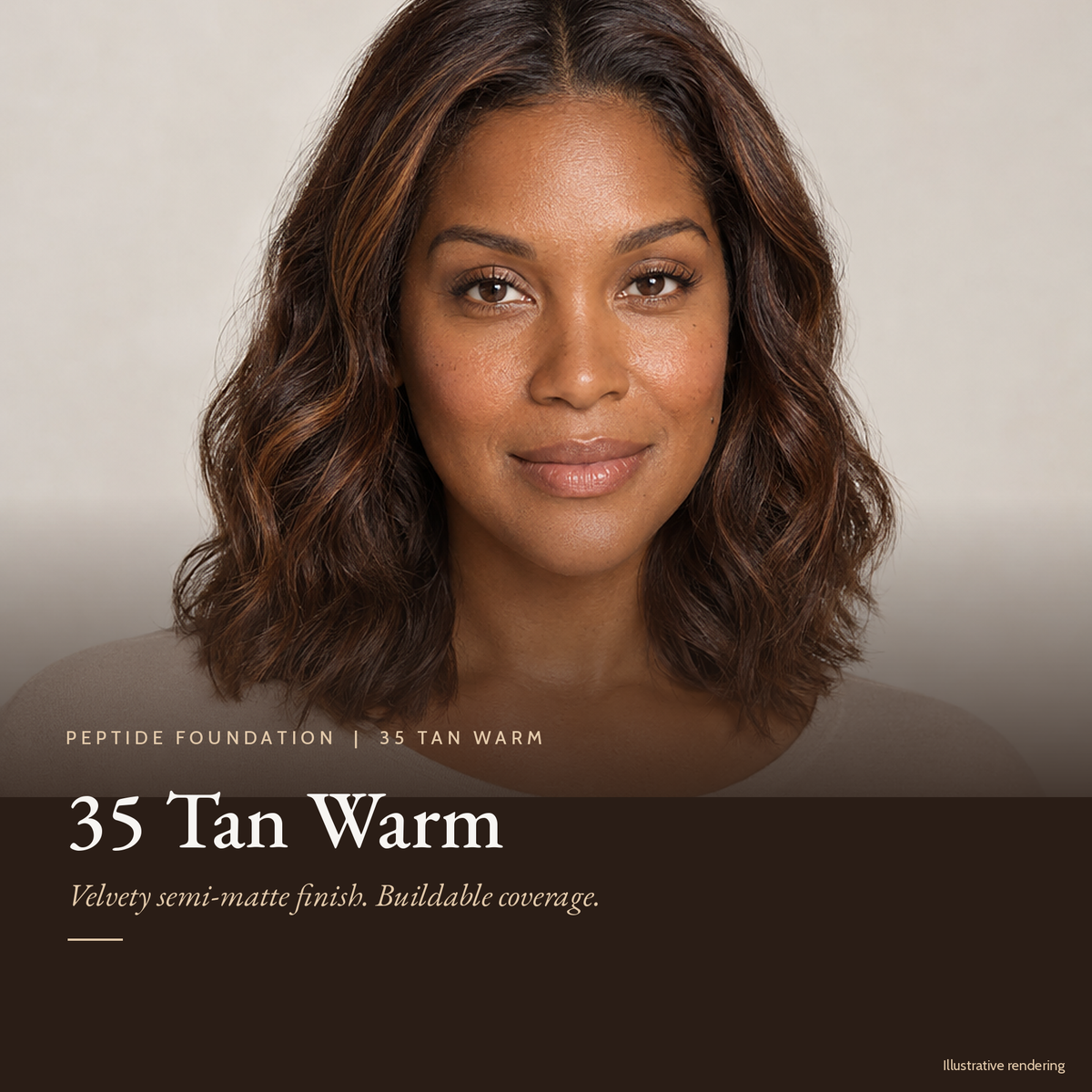 Peptide Foundation | 35 Tan Warm