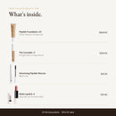 Peptide Complexion Makeup Artist Kit, what's inside with product values