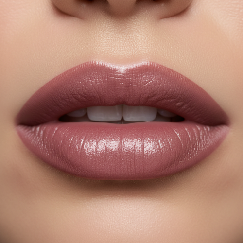 Perfect Plum Lip Closeup