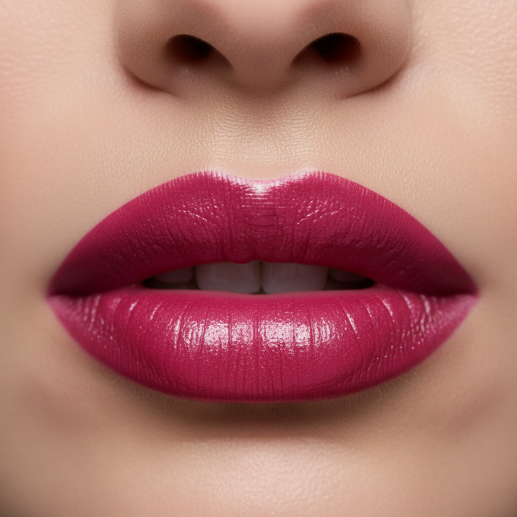 Pink Pizzazz Lip Closeup