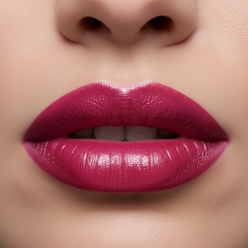 Pink Pizzazz Lip Closeup