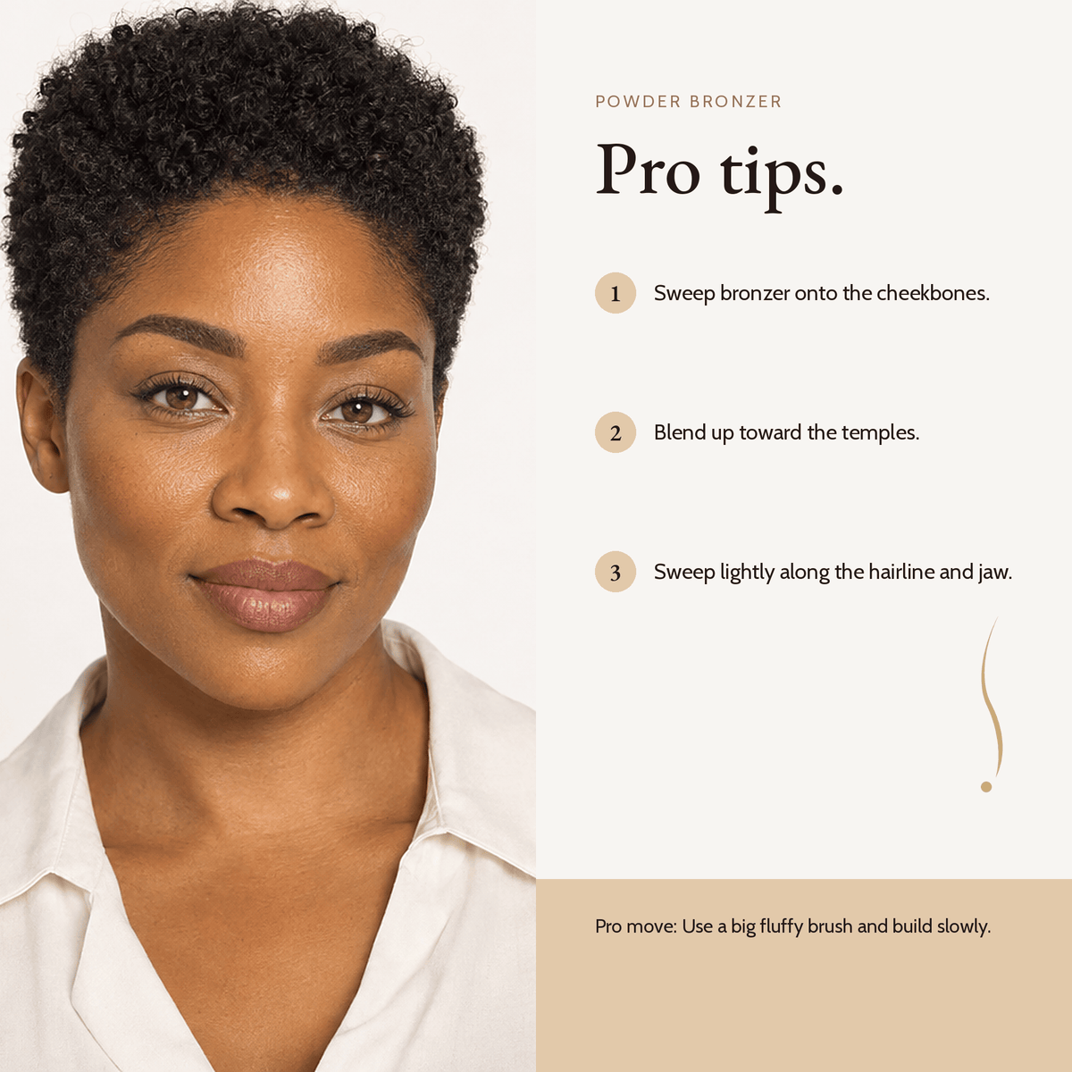 How to apply Powder Bronzer, pro tips