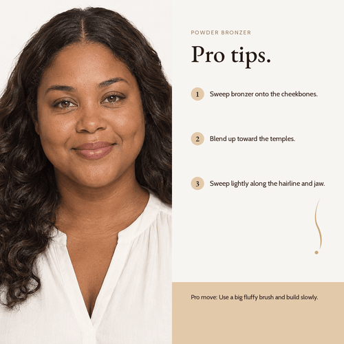 How to apply Powder Bronzer, pro tips