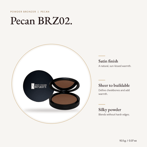 Powder Bronzer Pecan compact, 10.5 g with key benefits