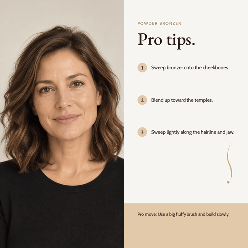 How to apply Powder Bronzer, pro tips