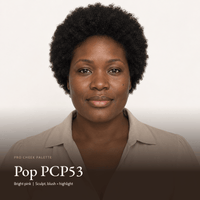 Model with Pro Cheek Palette in Pop PCP53