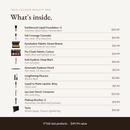 Professional MUA Starter Kit, what's inside with product values