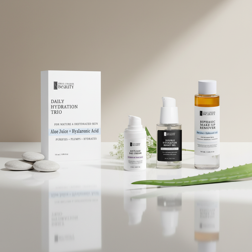 Professional skincare product set design
