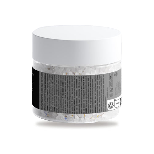 Quiet Hour Bath Salt back of pack with ingredients