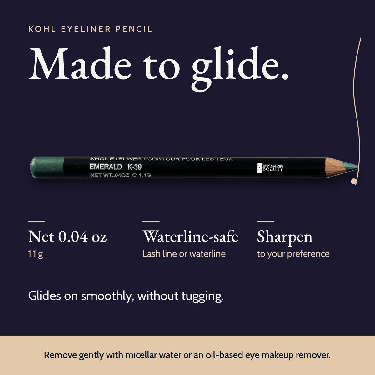 Khol Eyeliner - Rich Emerald product details and size