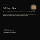 Rose & Honey Natural Soap full ingredient list