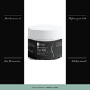 Blemish Care Clay Mask with four benefits: absorbs excess oil, refines pore look, 5 to 10 minutes, weekly ritual