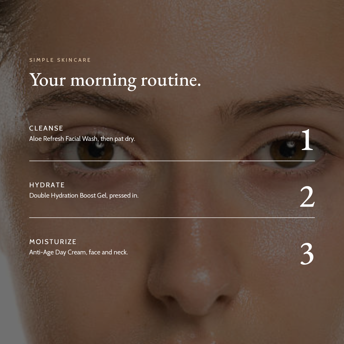 Your morning routine with Anti-Age Day Cream
