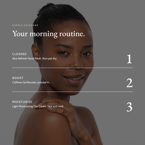 Your morning routine with Caffeine Gel Booster