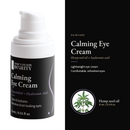 Calming Eye Cream, 15 mL / 0.51 fl oz: hemp seed oil + hyaluronic acid, hero image