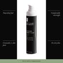 Ceramide Night Cream with four benefits: nourished feel, comfortable overnight, ceramides + aloe juice, for dry skin