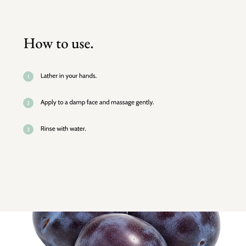 How to use Clarifying Gel Cleanser: Lather in your hands. Apply to a damp face and massage gently. Rinse with water.
