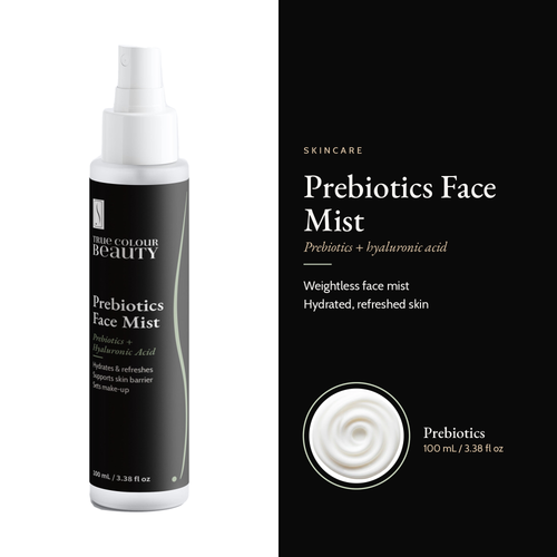 Prebiotics Face Mist, 100 mL / 3.38 fl oz: prebiotics + hyaluronic acid, hero image