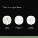 Three hero ingredients in Prebiotics Jelly Serum: prebiotics, hyaluronic acid, glycerin