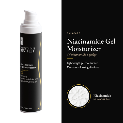 Niacinamide Gel Moisturizer, 50 mL / 1.69 fl oz: 5% niacinamide + ginkgo, hero image