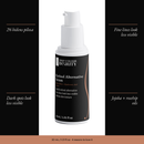 Retinol Alternative Serum with four benefits: 2% bidens pilosa, fine lines look less visible, dark spots look less visible, jojoba + rosehip oils