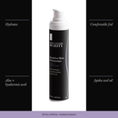 Sensitive Skin Moisturizer with four benefits: hydrates, comfortable feel, aloe + hyaluronic acid, jojoba seed oil