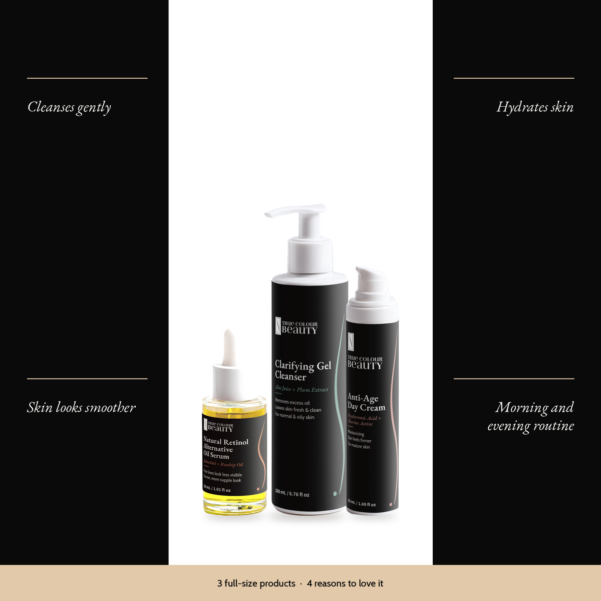 Clear Complexion Trio with four benefits