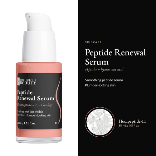 Peptide Renewal Serum, 30 mL / 1.01 fl oz: peptides + hyaluronic acid, hero image