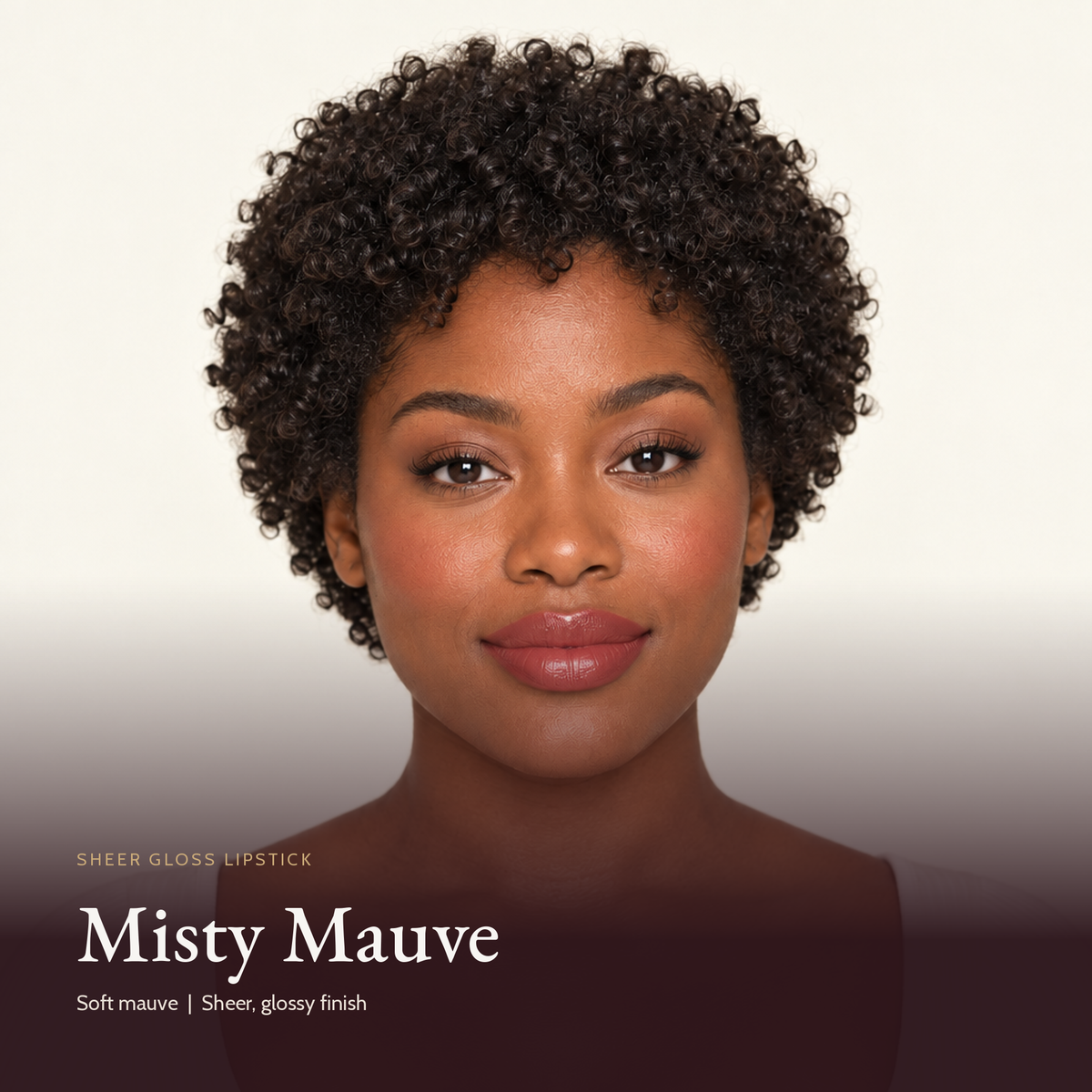 Sheer Gloss Lipstick - Misty Mauve