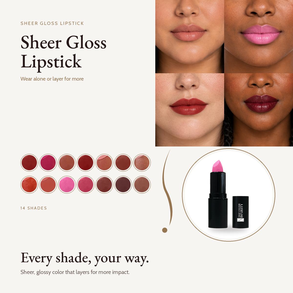 Sheer Gloss Lipstick