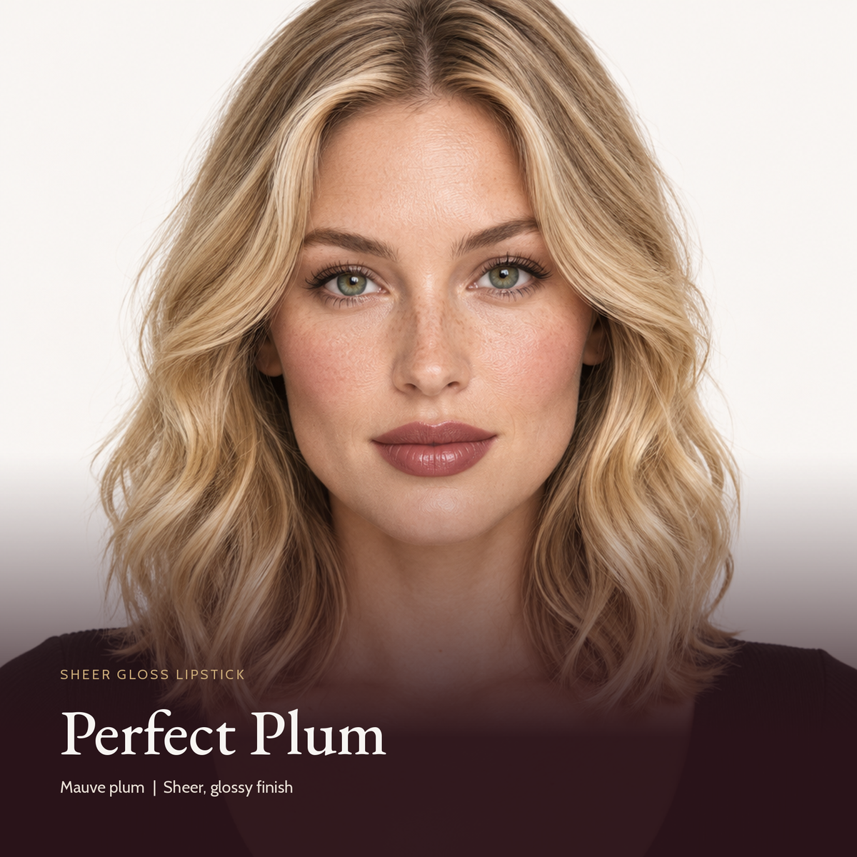 Sheer Gloss Lipstick - Perfect Plum