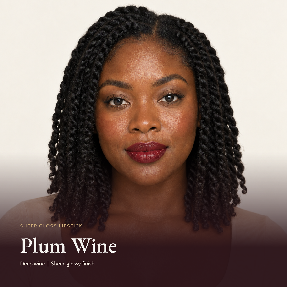 Sheer Gloss Lipstick - Plum Wine