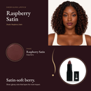 Sheer Gloss Lipstick - Raspberry Satin shade card
