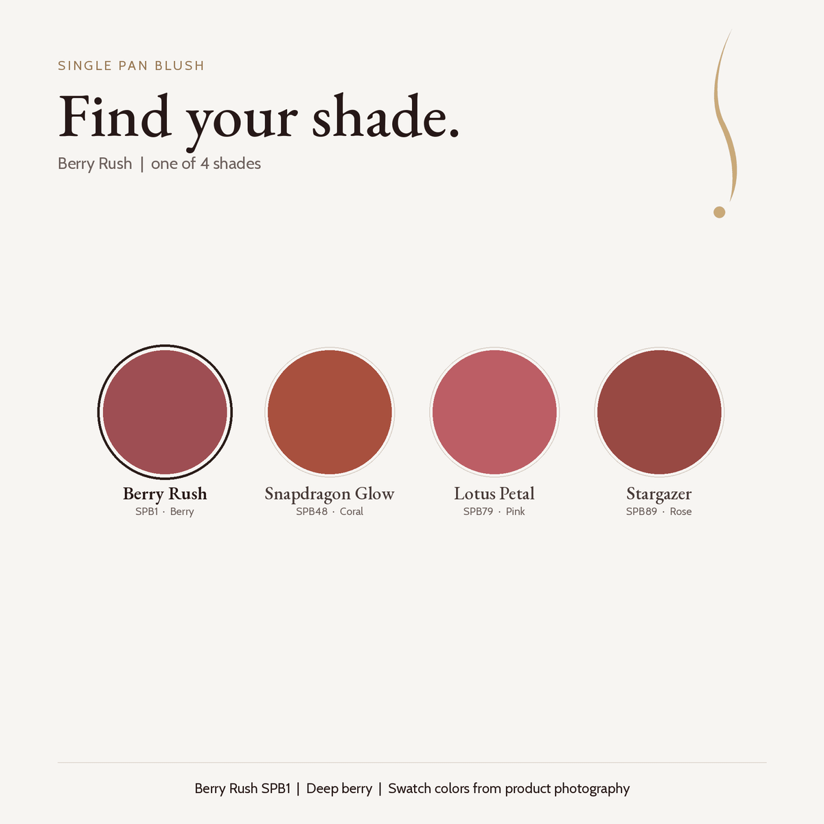 Single Pan Blush - Berry Rush