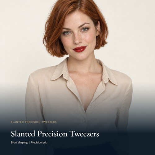 Slanted Precision Tweezers by True Colour Beauty