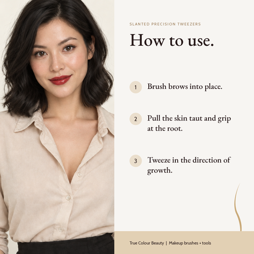 How to use Slanted Precision Tweezers