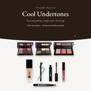 Student MUA Kit Cool Undertones, kit overview