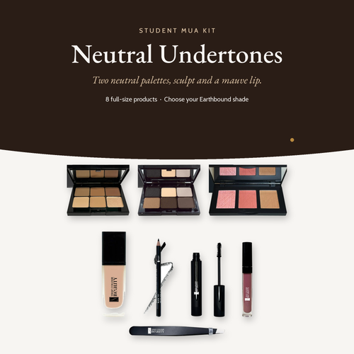 Student MUA Kit Neutral Undertones, kit overview