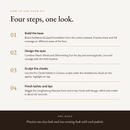 Student MUA Kit Warm Undertones, how to use, four steps