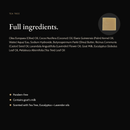 Tea Tree Natural Soap full ingredient list
