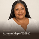 Model wearing Tinted Moisturizer in Autumn Maple TM140