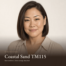 Model wearing Tinted Moisturizer in Coastal Sand TM115