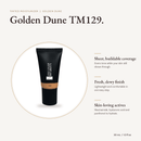 Tinted Moisturizer Golden Dune TM129 tube, 30 mL, with key benefits