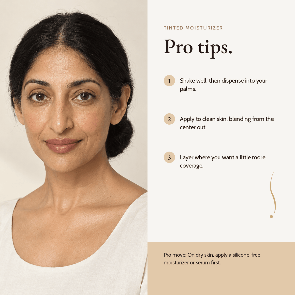 How to apply Tinted Moisturizer, pro tips